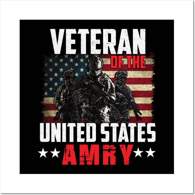 veteran of the united states Wall Art by Riyadkhandaker